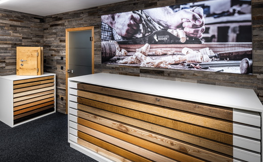 Barfuss Boden Schauraum