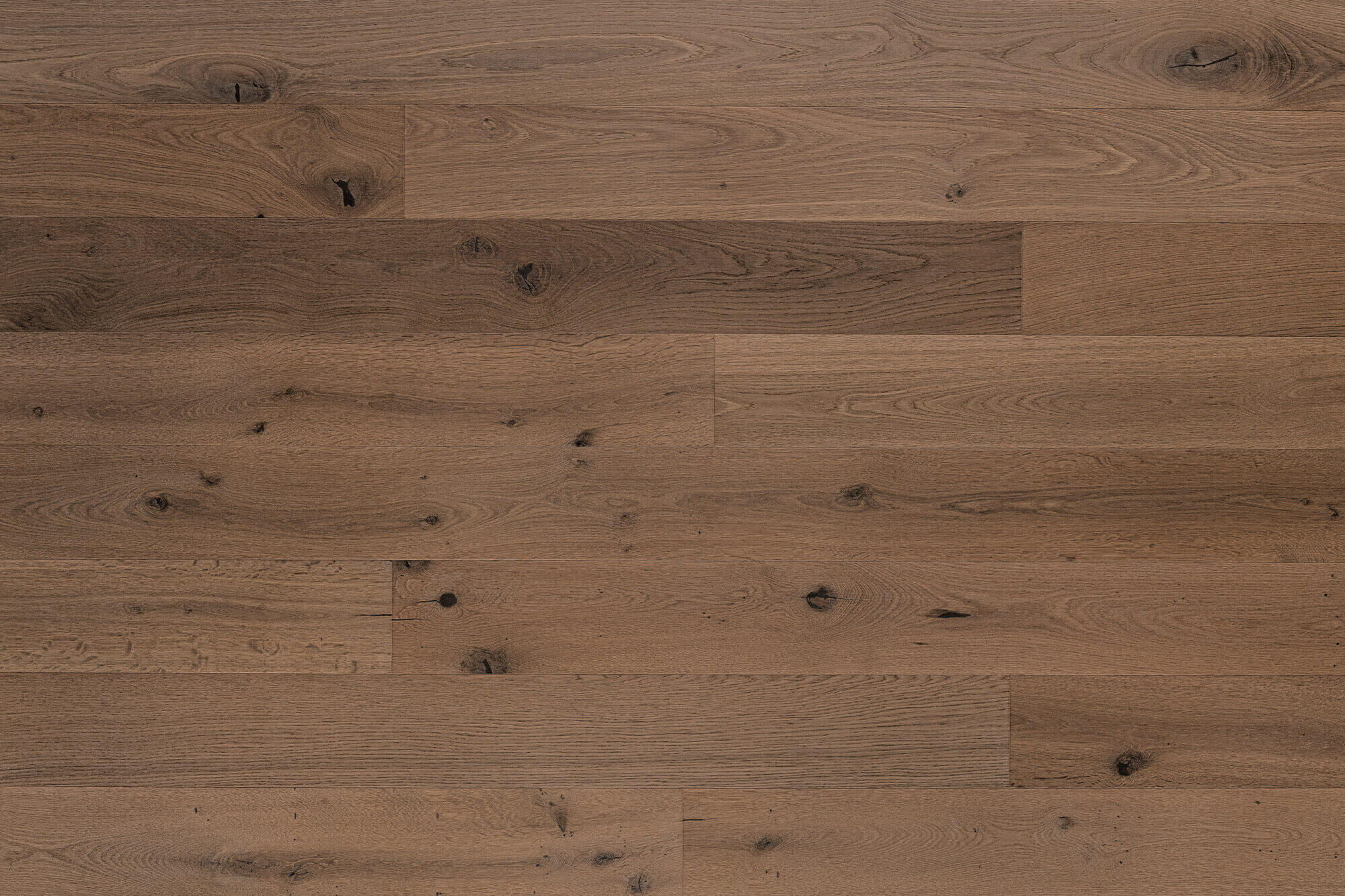 Wildeichenholzboden Mocca Roheffekt Fläche