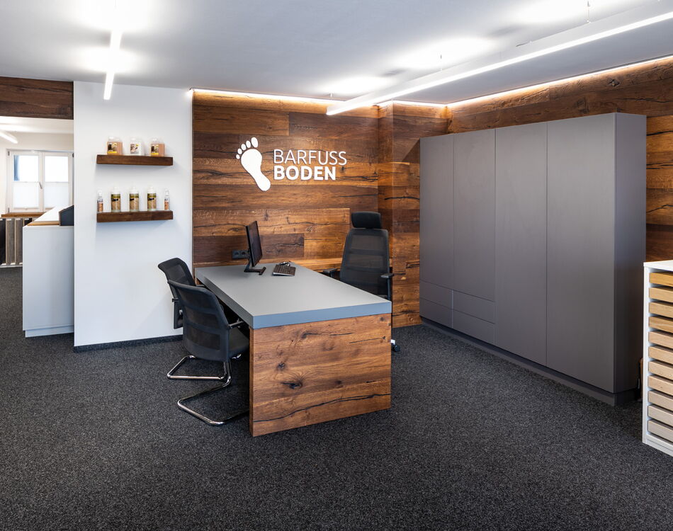 Schauraum von Barfuss Boden