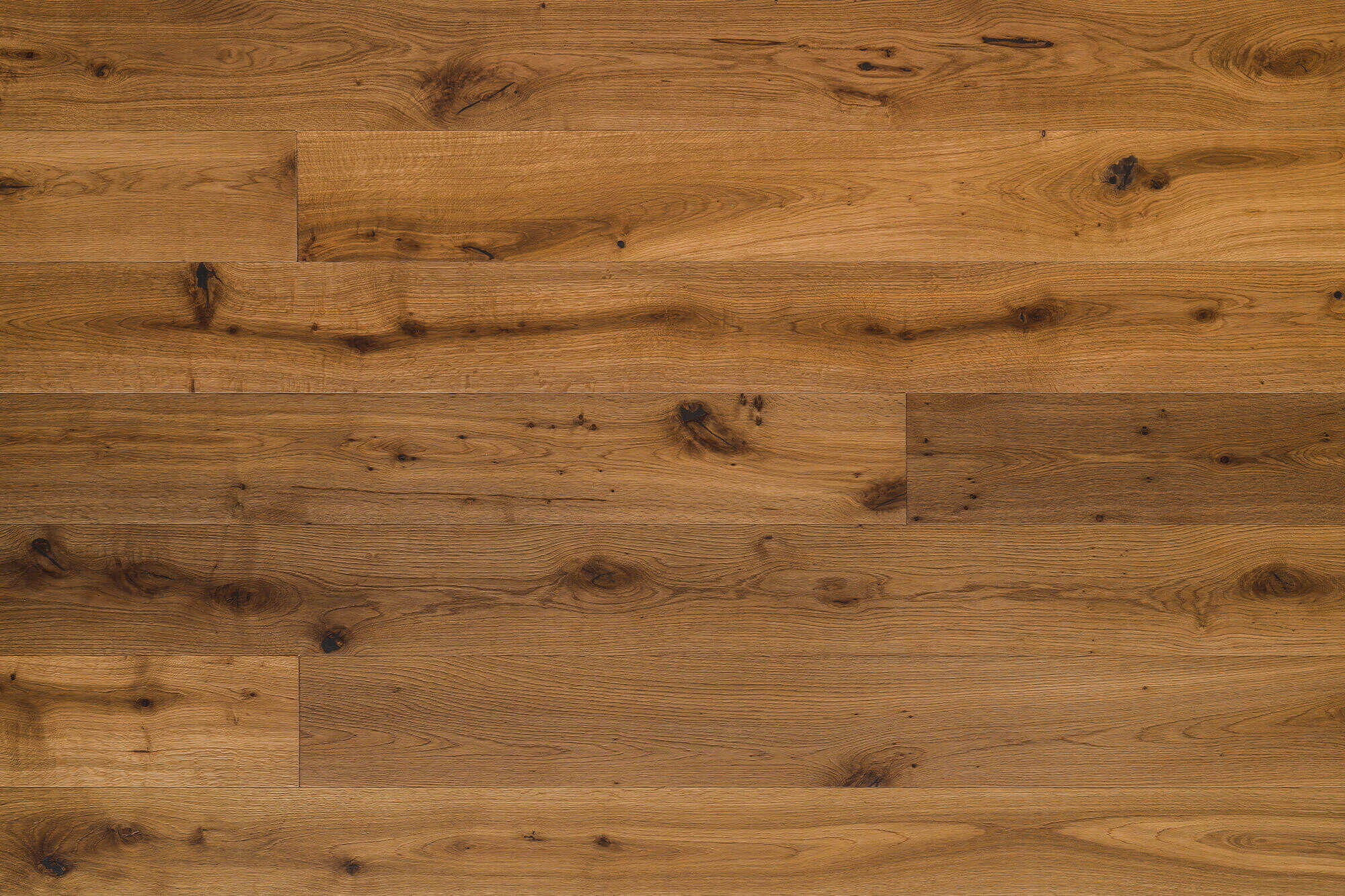 Wildeichenholzboden Caramel Fläche