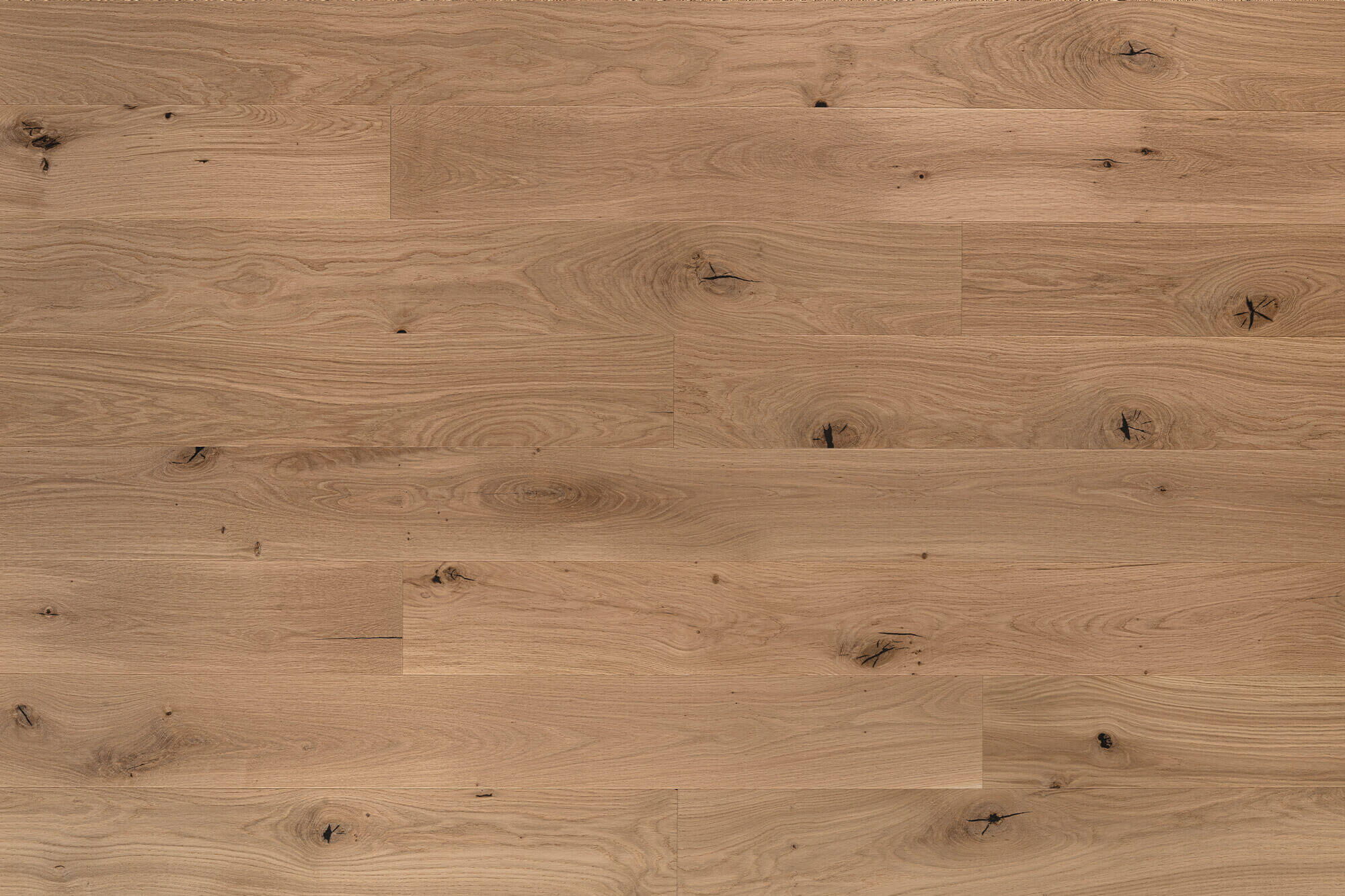 Wildeichenholzboden Natur Roheffekt Fläche